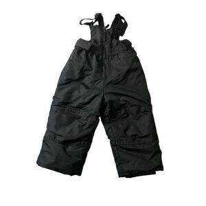 Cat & Jack Kids black Snow Pants 18 month – Insulated Winter Ski Bibs